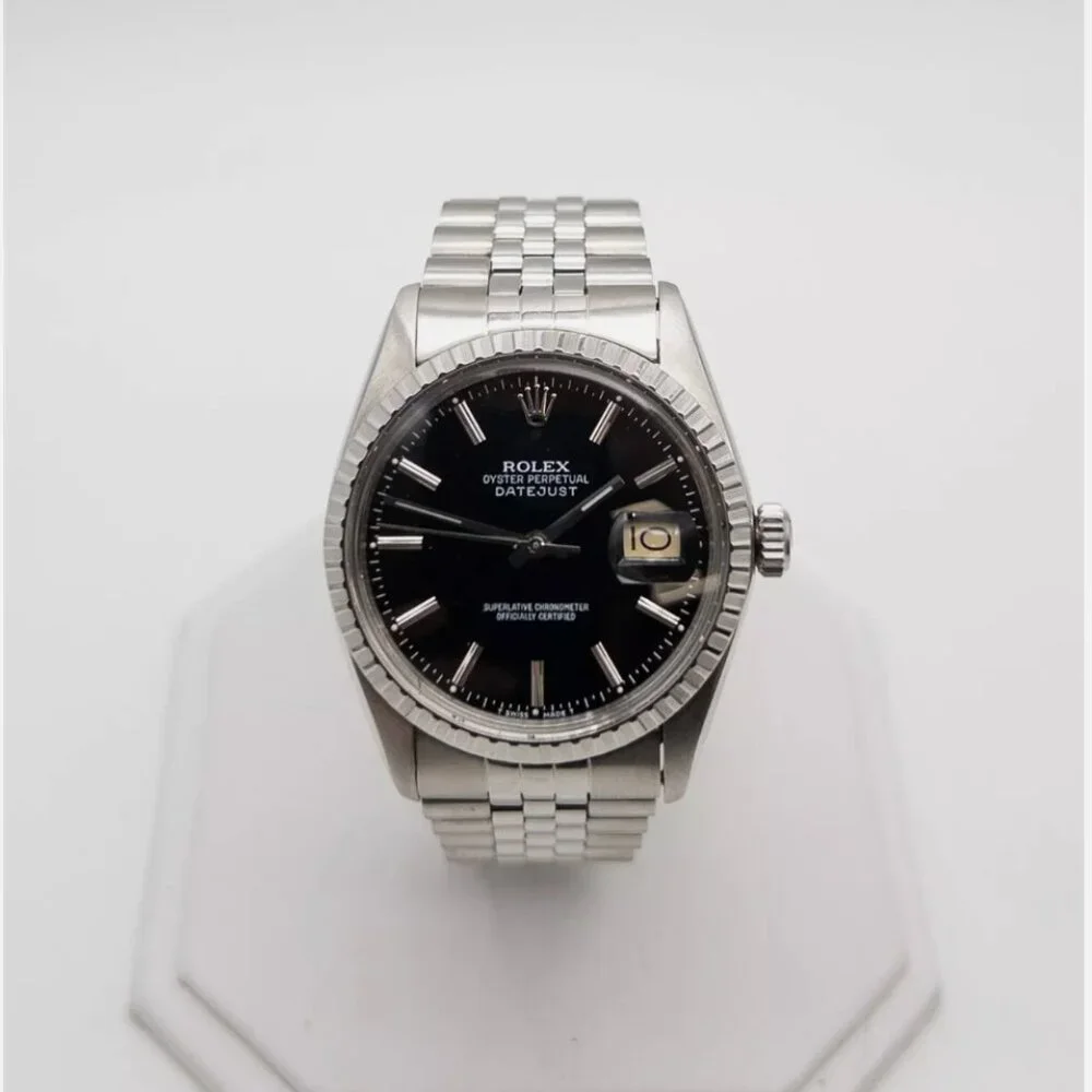 Men's Estate Rolex 36mm Black Dial Watch! Great Condition